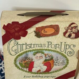 Vintage Boxed Set Set T Christmas Pop-Up Books
